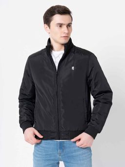 Red Tape - Mens Black Solid Jacket