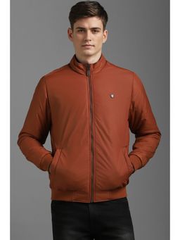 Louis Philippe - Men Casual Rust Solid Reversible Jackets