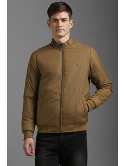 Louis Philippe - Men Casual Khaki Solid Reversible Jackets