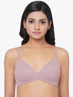 Wacoal - How Perfect Padded Non-wired 3-4th Cup Everyday T-shirt Bra - Grey