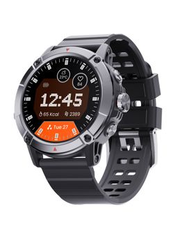 Ambrane - Wise Crest Pro Bluetooth Calling Smartwatch Unipair Technology- Black