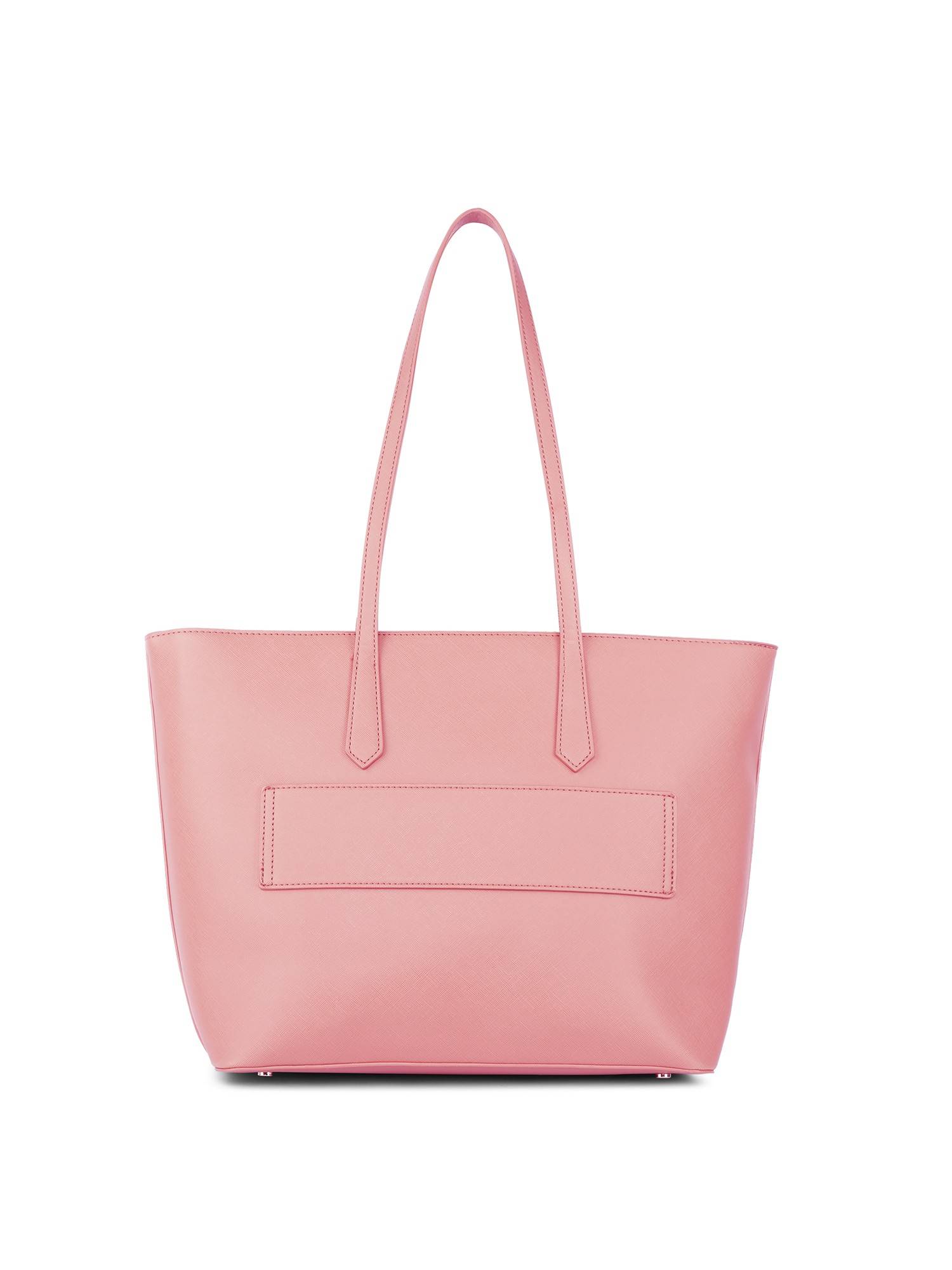 Buy Caprese Sabeena Laptop Tote Bag Large Pink (Set of 2) Online