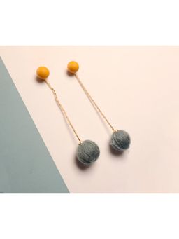 Salty - Winter Special Fur Tassel Earrings