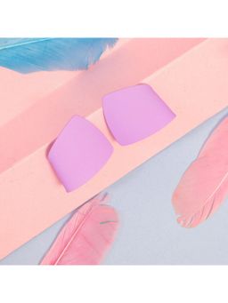 Salty - Pastel Lilac Folded Earring