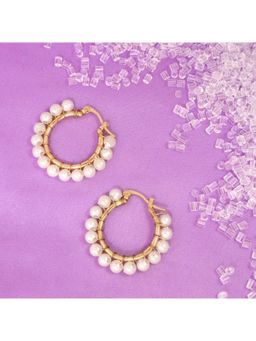 Salty - Pure Pearls Hoops Earring