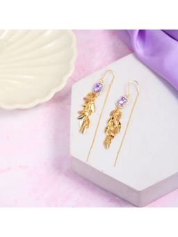 Salty - Mignon Golden Threaders Earrings