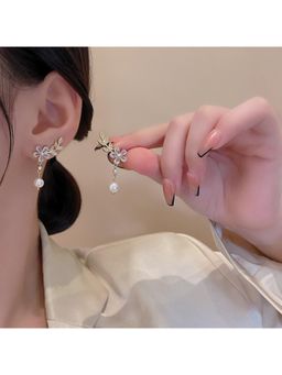 Salty - Petite Bloom Rhinestone Cascade Earring