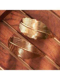 Salty - Leafy Vibe Gold Earring