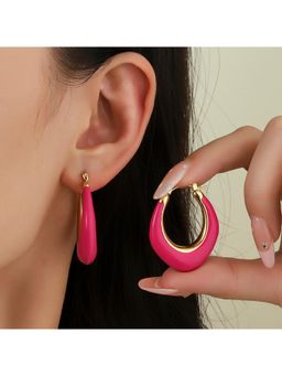 Salty - Ardent Pink Gold Earring