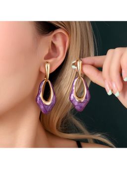 Salty - Polished Luxury Gold Earring