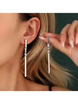 Salty - Artistic Luxury Silver Earring