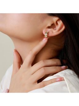 Salty - Diamond Loop Earrings