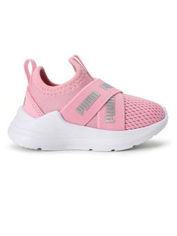 Puma - Wired Run Slip On Infant Kids Casual Shoes