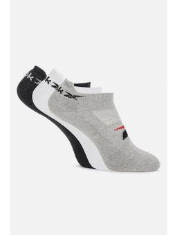 Reebok - Unisex Socks For Athleisure Socks - Lt Grey Heather (Pack of 3)