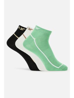 Reebok - Unisex Socks For Athleisure Socks - Multicolour (Pack of 3)