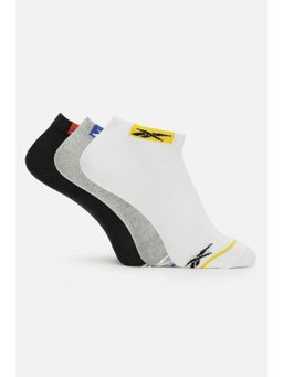 Reebok - Unisex Socks For Training Socks - Multicolour (Pack of 3)