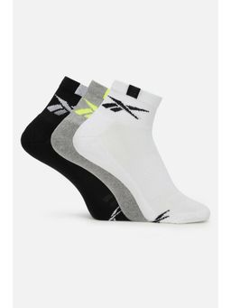 Reebok - Unisex Socks For Running Socks - Multicolour (Pack of 3)