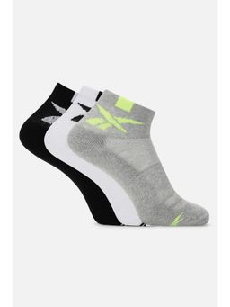 Reebok - Unisex Socks For Running Socks - Black (Pack of 3)