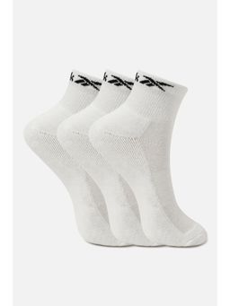 Reebok - Unisex Socks For Training Socks - White (Pack of 3)