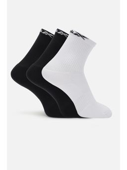 Reebok - Unisex Socks For Training Socks - Black (Pack of 3)