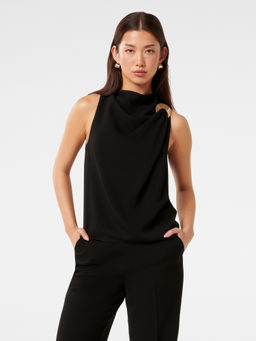Forever New - Dawn Hardware Black Top