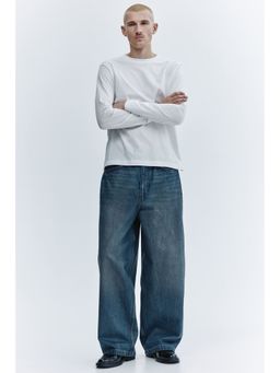 H&M - Men White Regular Fit Jersey Top