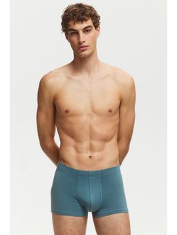 H&M - Men Turquoise 5-Pack Cotton Short Trunks