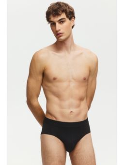 H&M - Men Beige 3-Pack Briefs With Lycra®
