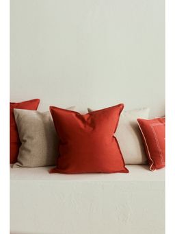 H&M - Orange Linen-Blend Cushion Cover