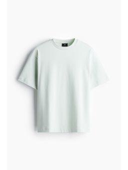 H&M - Men Green Loose Fit T-Shirt