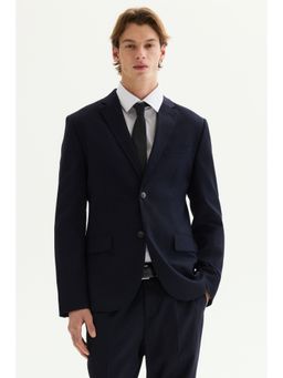 H&M - Men Blue Slim Fit Jacket