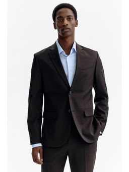 H&M - Men Brown Slim Fit Jacket