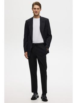 H&M - Men Black Slim Fit Tailored Joggers