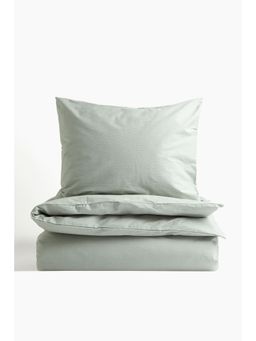 H&M - Seersucker Single Duvet Cover Set
