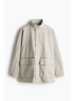 H&M - Men Beige Regular Fit Water-Repellent Parka