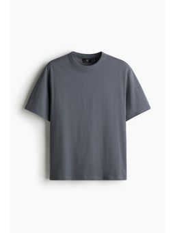 H&M - Men Grey Coolmax Loose Fit T-Shirt