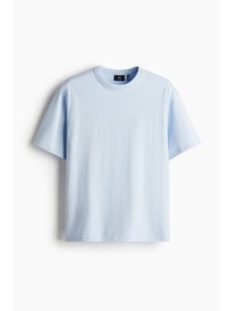 H&M - Men Blue Coolmax Loose Fit T-Shirt