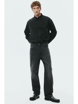 H&M - Men Black Loose Jeans