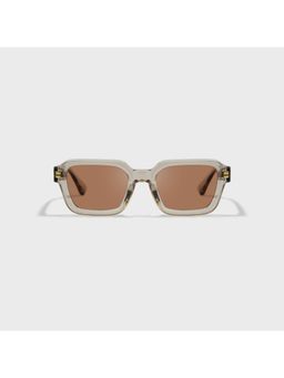 SAM AND MARSHALL - Pc Brown Rectangle Sunglass for Unisex-Elliot_Brown_20319