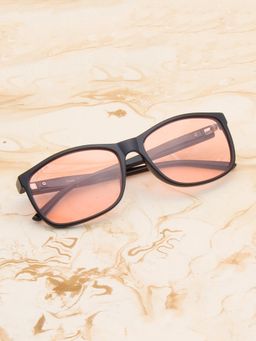 TED SMITH - Plastic Orange Square Sunglass for Unisex-Elvie_C3 (57)