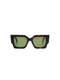 Off-White - Acetate Brown Square Sunglass for Unisex-Oeri12816055 (55)