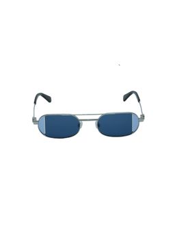 Off-White - Metal Silver Pilot Sunglass for Unisex-Oeri14H17245 (55)