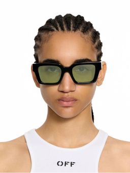 Off-White - Acetate Black Square Sunglass for Unisex-Ow1022105050 (50)