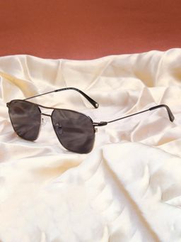 TED SMITH - Metal Black Square Sunglass for Unisex-Sun-Airstar 1_C4 (54)