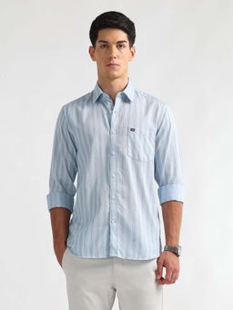 Arrow Sports - Men's Slim Fit Vertical Striped Casual Shirt