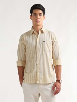 Arrow Sports - Men's Slim Fit Vertical Striped Casual Shirt