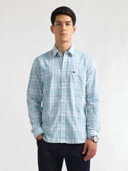 Arrow Sports - Men's Slim Fit Tartan Checked Casual Shirt