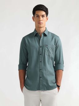 Arrow Sports - Men's Dobby Slim Fit Casual Shirt