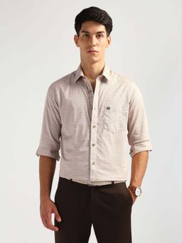 Arrow Sports - Men's Floral Printed Slim Fit Casual Shirt