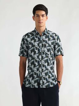 Arrow Sports - Men's Printed Dobby Casual Shirt